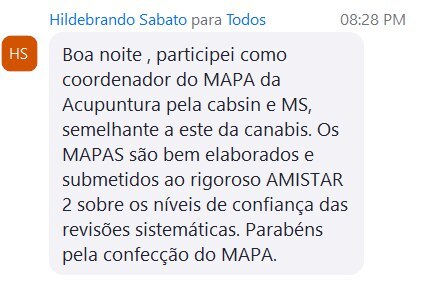 Print do chat da sala VIP